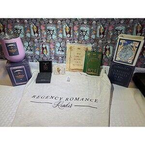 The Bookish Box Accessories 6pc Bundle  T SHIRT 3XL– No Book Included + bonus